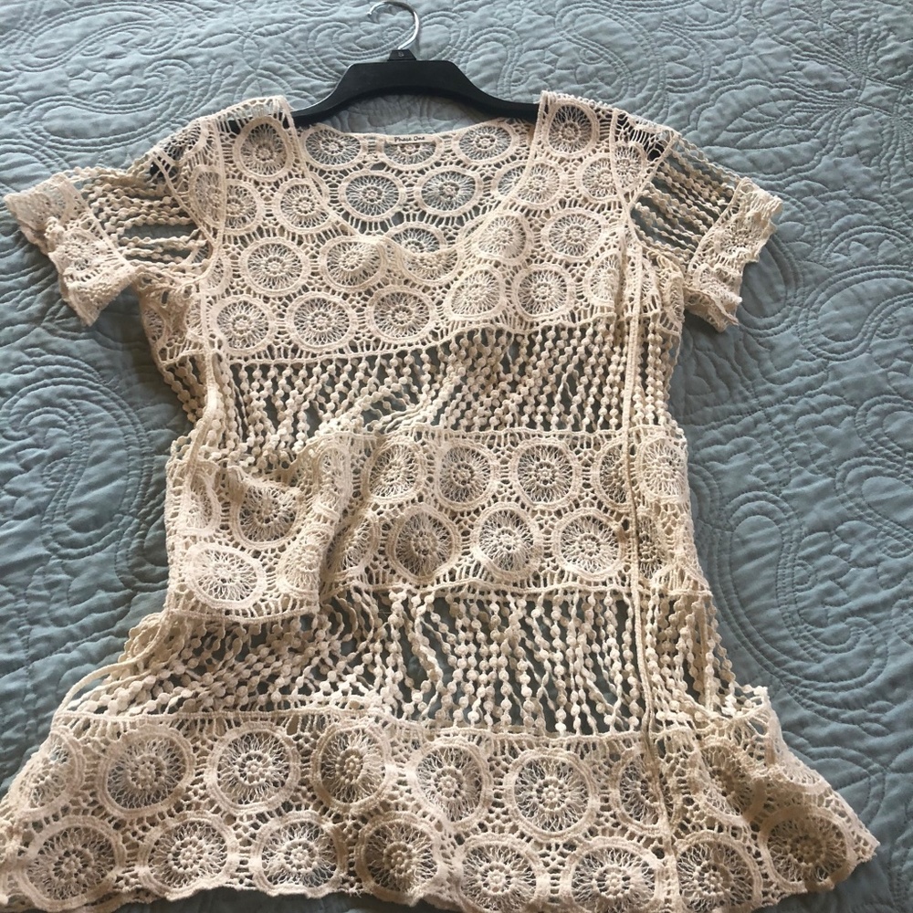 Crocheted top